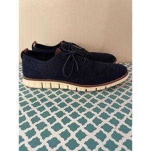 Men's Cole Haan Zerogrand blue shoes size 13